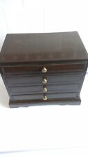 Lovely antique miniature chest of drawers, solid mahogany