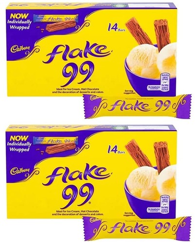 Ice cream flake cadbury - cream,
