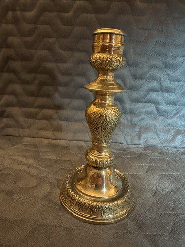 Brass candlestick x - brass, 10