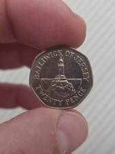 20 Pence Coin 1998 Jersey