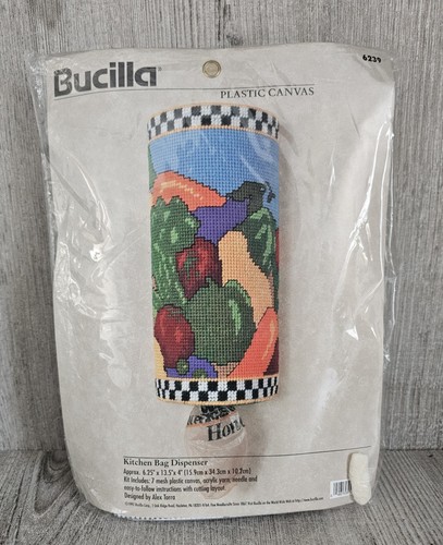 Bucilla plastic canvas kitchen - plastic,