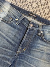 Men's TOM FORD STRETCH SLIM FIT JAPANESE SELVEDGE DENIM 33x30 $950