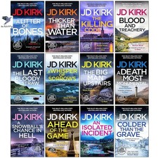 DCI Logan Series First 12 Books By JD Kirk NEW Pick & Mix Paperback Books