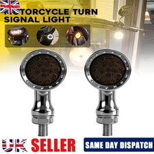 2x Chrome Bullet Motorcycle