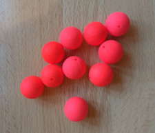 15mm PIKE DEAD BAIT POPPER BEADS POP UP FISHING FLOATS POLY  BALLS ZIG RIGS UK
