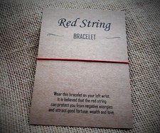 Red string fate wish - string,