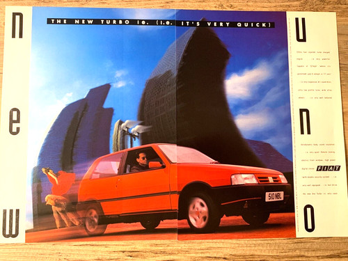 Fiat uno turbo 1990s - turbo,