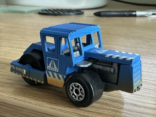 Matchbox road roller - road, diecast