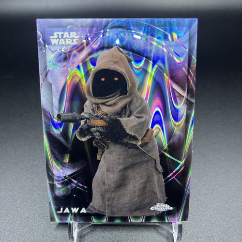 Star wars topps chrome - star,