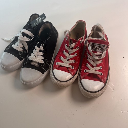 Converse red shoes - converse, 13