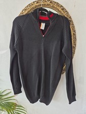 Helly Hansen Lifa Midlayer SLX Seamfree Sweater Black Red Men's Merino Wool