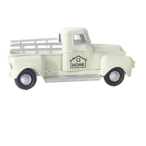 Distressed metal car model - distressed,
