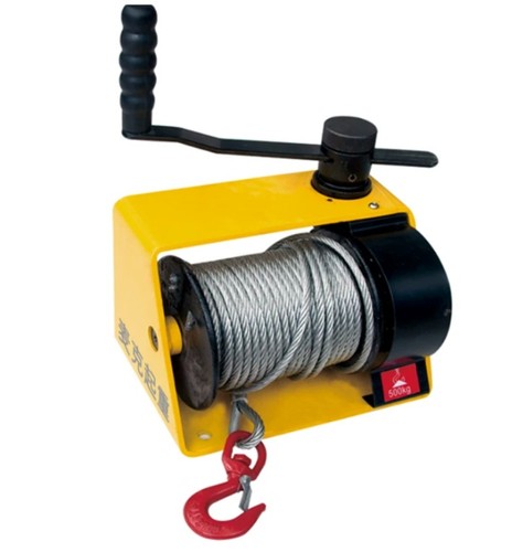 Small 250kg wire rope worm - wire,