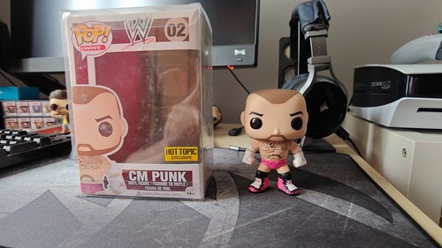 Wwe punk funko pop - punk, (hot