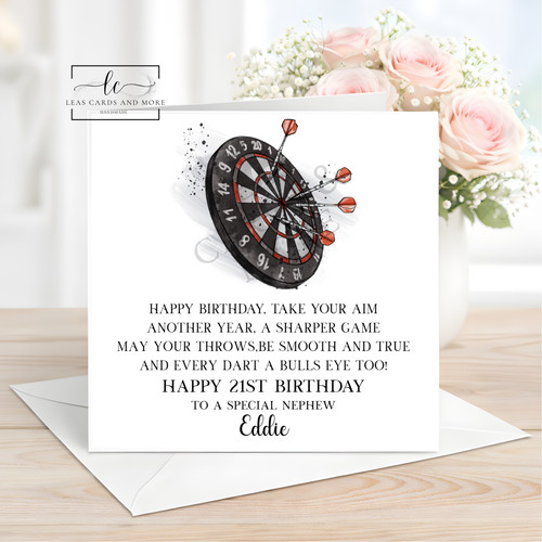 Handmade darts poem happy - handmade,