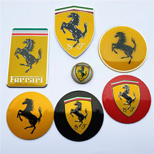 for Ferrari Car Modified Steering Wheel Cover Wheel Center Cover Badge Sticker