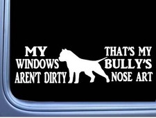 American bully sticker nose - american,