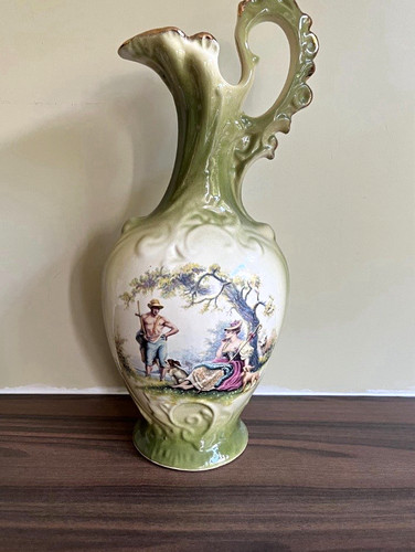 Green cream ceramic - &,