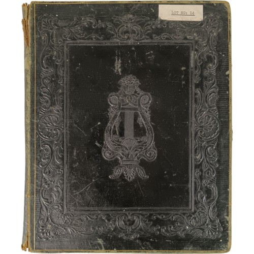 Antique postcard album - antique,