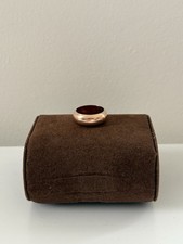 14ct Heavy Band Gold Ring - 7g - Size N