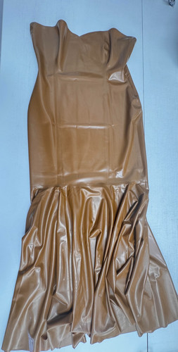 Latex womens cocktail dress - womens, in