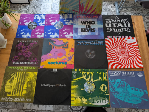 Vinyl record bundle - x,