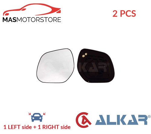 Rear view mirror glass pair - rear,