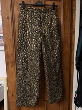 Zara Women's Sequin Leopard