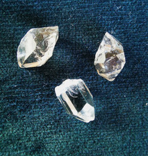 herkimer diamond set of 3