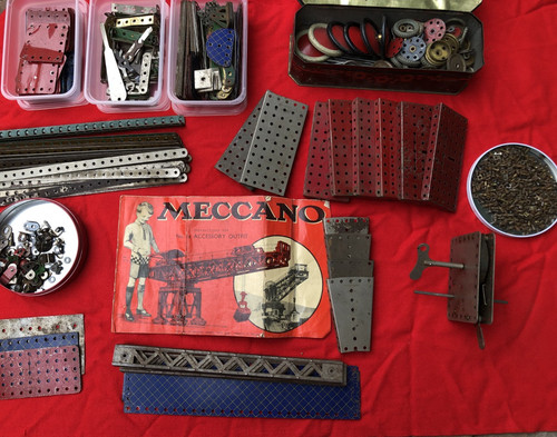 Vintage meccano bundle - meccano,