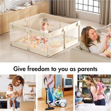 Mloong Baby Playpen with