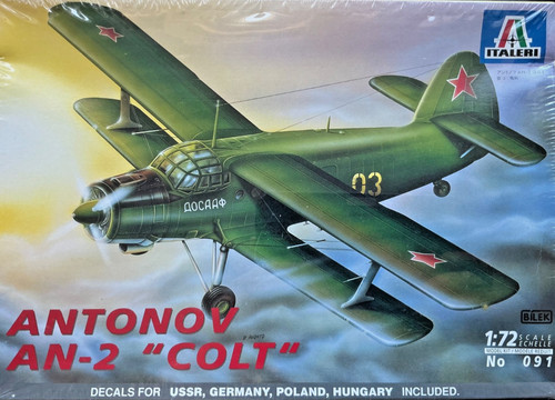 Italeri 091 antonov - antonov, an-2