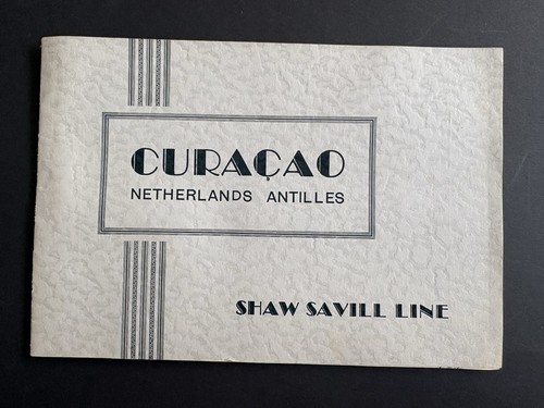 Shaw savill line 1960 - 1960, curaçao