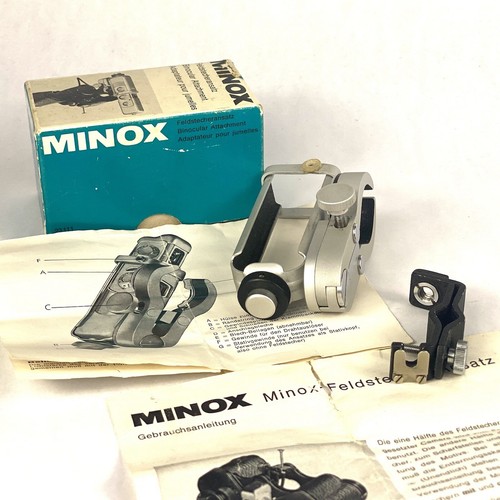 Minox binocular attachment - binocular,