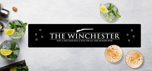 The winchester bar runner - bar, mat