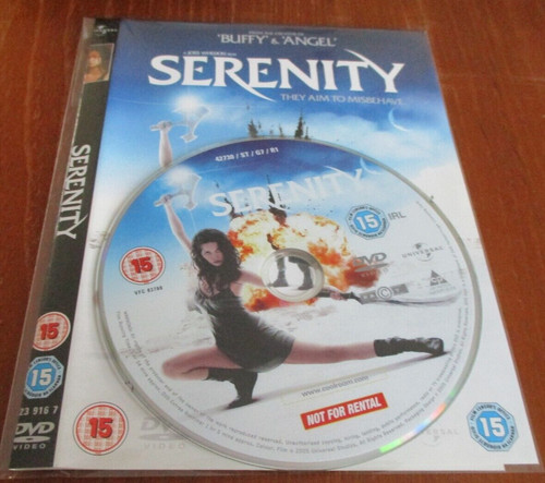 Serenity dvd nathan - serenity,