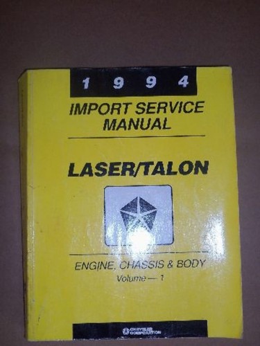 1994 lasor talon - lasor/talon, electrical