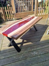 Oak /Resin Coffee Table