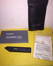VW-DS1B Panasonic Video Bar Code Reader Digital Scanner + Programming Sheet  Bag