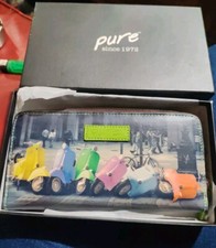 X2 Pure Since 1972 Leather Purse With Lambretta & Wallet With Quadrophenia
