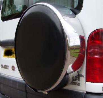 Stainless steel 4x4 - stainless, rear