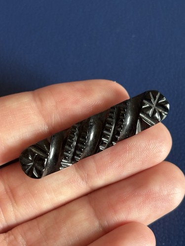 Victorian antique whitby jet - antique,