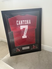 Eric Cantona Framed Signature Shirt