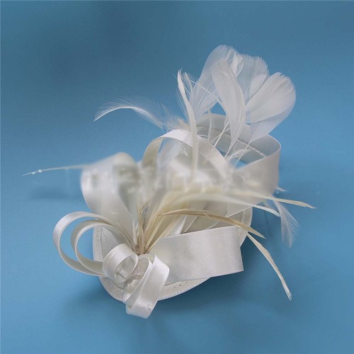 Flower hair clip pin feathers - clip/pin,