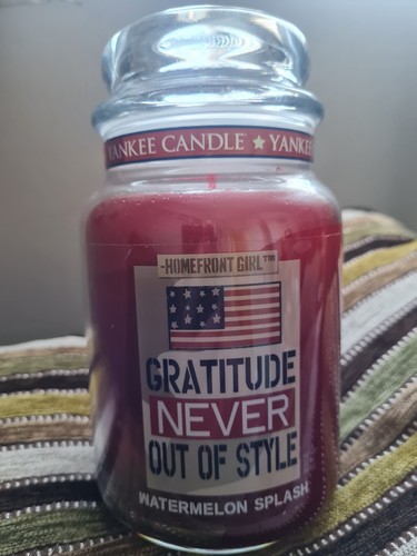 Yankee candle large - yankee, gratitude