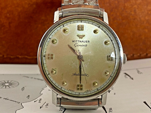 Wittnauer 1960s stainless - wittnauer,