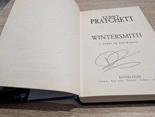 Terry Pratchett  - Wintersmith - Signed 1st/1st Edition UK Hardback Discworld