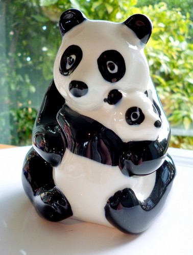 Vintage ceramic wade panda - vintage,