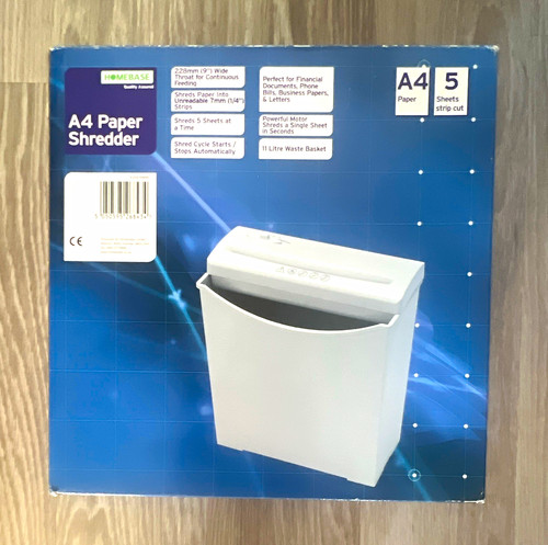 Homebase standard shredder - homebase,