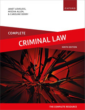 Complete Criminal Law: Text